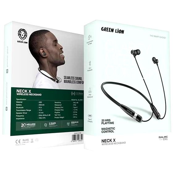 هندزفری گردنی گرین لاین مدل Neck X GNNECKX